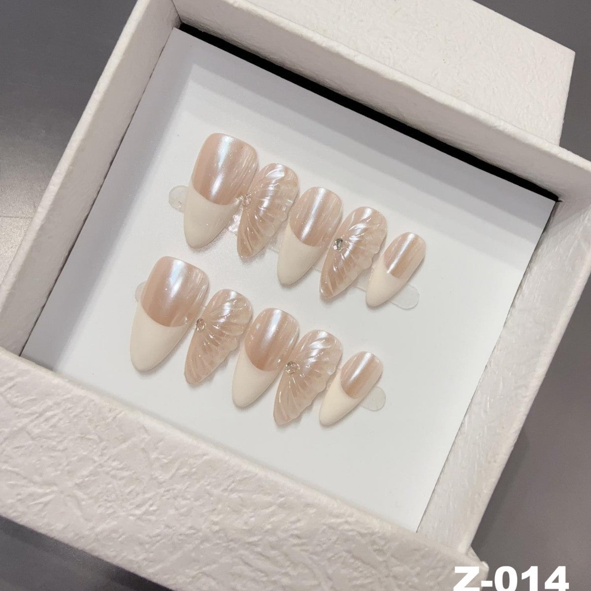 The Elegance Collection | Classic French Pearlescent White